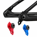 Durable Aluminum Alloy UDH Derailleur Hanger Easy To Install CNC Machined Bike Tail Hook M12 X 1.0P and M12 X 1.5P Lightweight Bike Derailleur Hanger Spare Part for Riders. 