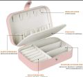 Travel Jewelry Case,Mini Jewellery Box,Portable Jewelry Box Display Storage Case | Fashion Jewellery Organizer Case For Girls. 