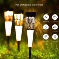 OUMERY Solar Outdoor Light, Flashing Color Changing LED Solar Outdoor Light, Solar Garden Light for Walkway Garden Courtyard,B. 