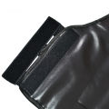 VIRJEANS (VJC739)  Leather Looks Chest Protector Guard with Inner Fur - Black. 