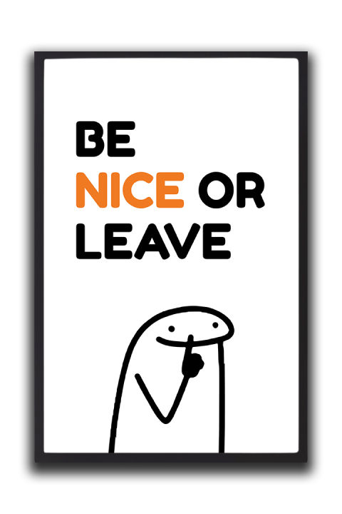Funny%20Meme%20Printed%20Wall%20Art%20Frames%20%E2%80%93%20"Be%20Nice%20Or%20Leave",%20"Tomorrow%20Problem",%20"Get%20Me%20Off%20This%20Planet"%7C%20Three%20Piece%20Frame%20-%20Image%204