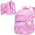 ZF: Girls Fashionable School Bag Backpack For Girls 3rd to 5wth Grade Suite 9th 10th Collage Uni/School Bag For Girls/ Backpacks. 