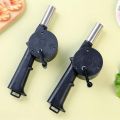 New Portable Manual Hand Crank BBQ Air Blower, Fast Fire Starter for Charcoal Grills, Outdoor Cooking Accessory. 