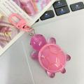 Stylish Turtle Keychain Glow In The Dark Tortoise Keyring Unique Adorable Keychain Gift for Backpack Handbag Students. 