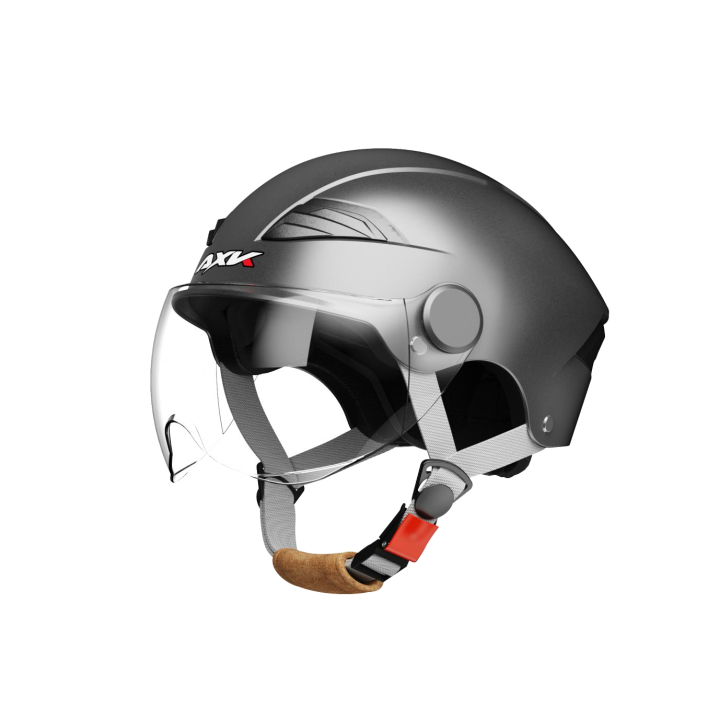 AXK%20Helmet%20307A%20Short%20Transparent%20Visor%20Half%20Helmet%20Multi%20Color%20Pattern%20for%20Men%20and%20Women%20with%20Highlight%20LED%20Bles%20Online%20-%20Image%205