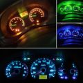 Auto Accessories T4.7 LED Tube Light 12V 1210 1SMD Car Dashboard Bulb W3W Instrument Panel Lamp. 