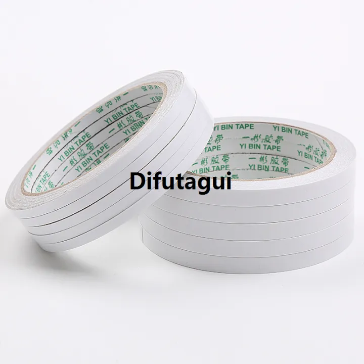 Difutagui%208M%20Double%20Sided%20Tape%20Double%20Sided%20Tape%20White%20Strong%20Ultra-thin%20Luxury%20High-adhesive%20Cotton%20Double-sided%20Tape%20Super%20Strong%20Paper%20Tape%20-%20Image%206