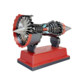 Trent900 Aircraft Turbofan Engine Model High-Performance Turbofan Engine Model Miniature Engine Model Red. 
