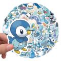Linman 10/30/60PCS Blue Cute Pokemon Anime Stickers Decal DIY Suitcase【2025 Version】 Laptop Scrapbook Phone Guitar Graffiti Cartoon Sticker Kids Toy. 