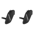 NAMUNY 2X 0.6L Bike Saddle Bag Waterproof Tail Bag with Tail Light Hanging Road Bicycle Accessories. 