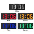 Home Decor Temperature Calendar Number Clock Backlight Alarm Clock Electronic Clock LED Digital Large Number. 