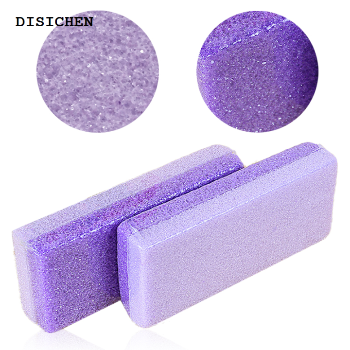 DISICHEN Special 1PC Foot Pumice Stone Sponge Block Callus Remover for Feet Hands Scrub Manicure Nail Tools Professional Pedicure Foot Care Tools