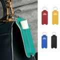 Keychain display Lanyard with chapstick Lipstick stand Lip Balm Case Lip balm bag Chapstick holder Keychain holder Key Ring Holder Lipstick Keychain Bag. 