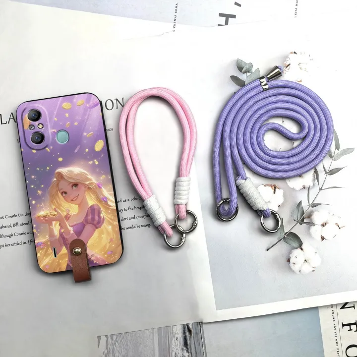 Graffiti%20Silicone%20Phone%20Case%20For%20Itel%20A58%20Crossbody%20TPU%20Anti-knock%20Cartoon%20Diagonal%20Anti-dust%20Waterproof%20Lanyard%20Cute%20-%20Image%203