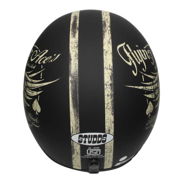 Bullet%20Helmet%20Studds%20%7C%20Flying%20Ace%20Studds%20Half%20Helmet%20%7C%20Half%20Printed%20Helmet%20For%20Classic%20Bikes%20%7C%20Single%20Visor%20ABS%20Material%20Shell%20Helmet%20-%20Image%203