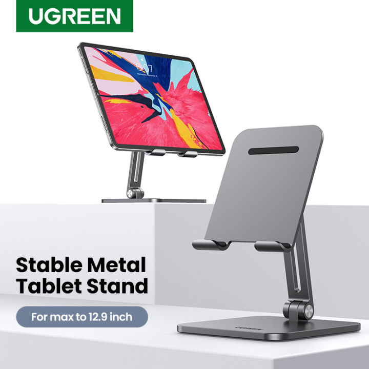 UGREEN%20Cell%20Phone%20Stand%20Adjustable%20Aluminum%20Mobile%20Phone%20Holder%20for%20Desk%20Compatible%20for%20iPhone%2012%20Pro%20Max%2011%20X%20SE%20XS%20XR%208%20Plus%206%207%206S,%20Samsung%20Galaxy%20Note20%20S20%20S10%20S9%20S8%20S7%20Smartphone%20Foldable%20-%20Image%202