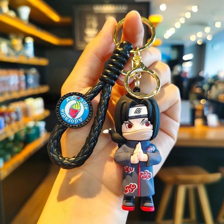 Naruto%20Manga%20Anime%20Itachi%203D%20Keychain%20With%20Straps%20and%20Lock%20Keyring%20-%20Image%202