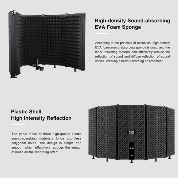 Microphone%20Wind%20Screen%20Foldable%20Studio%20Recording%20Microphone%20Isolation%20Shield%20Mic%20Noise%20Reduction%20Wind%20Screen%20(5%20Panel%20,P75)%20-%20Image%207