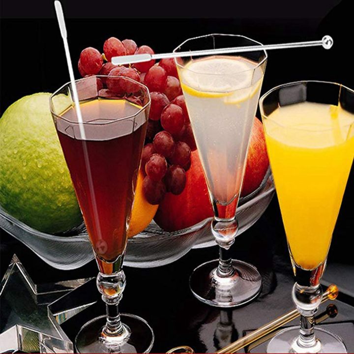 QUANBU%205%20Pcs%20Reusable%20Swizzle%20Sticks%20Coffee%20Stirrers%20Beverage%20Stir%20Sticks%20with%202%20in%201%20Coffee%20Spoon%20with%20Bag%20Clip%20-%20Image%208