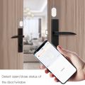 fasdaga 2X Tuya Zigbee Door and Window Sensor Smart Home Automation Security Smartlife APP Alarm Remote Real-Time Push. 