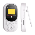 32GB Clip MP3 Player Portable Music Player Bluetooth MP3 Mp4 Player with FM Radio Recording Pedometer for Kids White. 