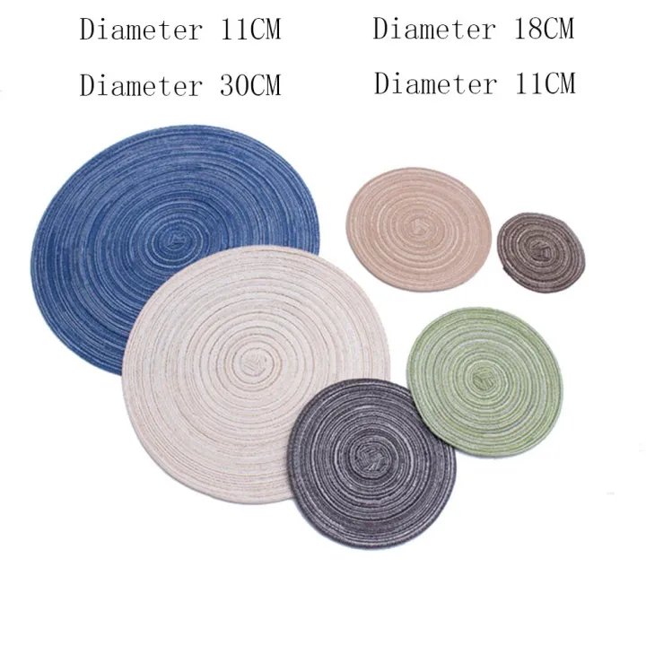 Non-slip%20Woven%20Vintage%20Heat%20Insulation%20Hotel%20Decor%20Western%20Placemat%20Table%20Mat%20Bowl%20Mat%20Coasters%20-%20Image%203
