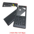 Front Frame Back cover Battery Cover For Nokia 150 Housing 216DS RM-1187 216 Full Housing Cover Case With Keypad. 