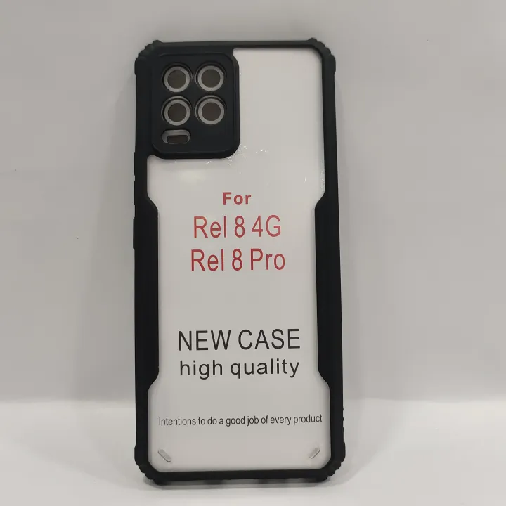 Realme%208%204G%20/Realme%208%20Pro%20Cover%20(Same%20Size-%20in%20Display%20Fingerprint%20Model)%20Clear%20Transparent%20Bumper%20Cover%20Case%20Non%20Yellowing%20-%20Image%205