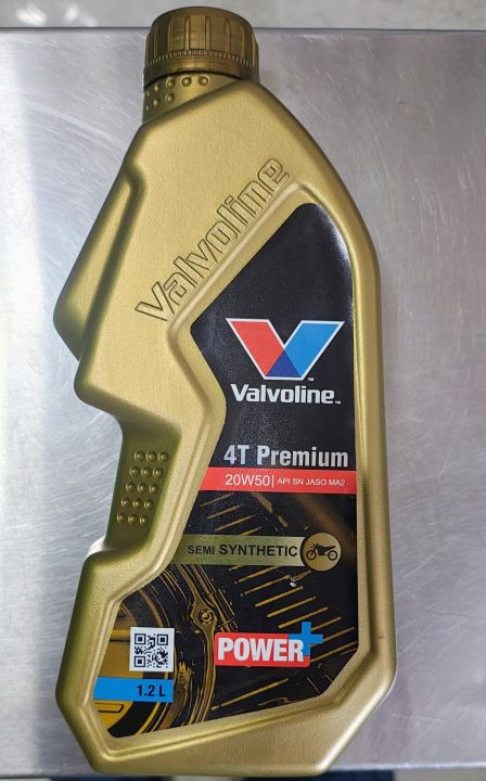Valvoline 4T Premium 20w50 API SN JASO MA2