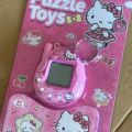 Creative Hello Kitty Electronic Pet Game Machine Pixel Virtual Network Bag Pendant Gift Funny Play Toys. 