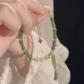 Fashion Handmade Bamboo Joint Tassel Beaded Bracelet Bamboo Leaf Bracelet Gifts JIJIN. 