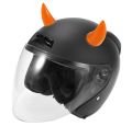 Orange Helmet Horn. 