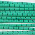1000PCS 0-9 Printed Heat Shrink Tubing Cable Marker heat wire label PVC insulation shrink ratio 2:1 Marked Wires. 