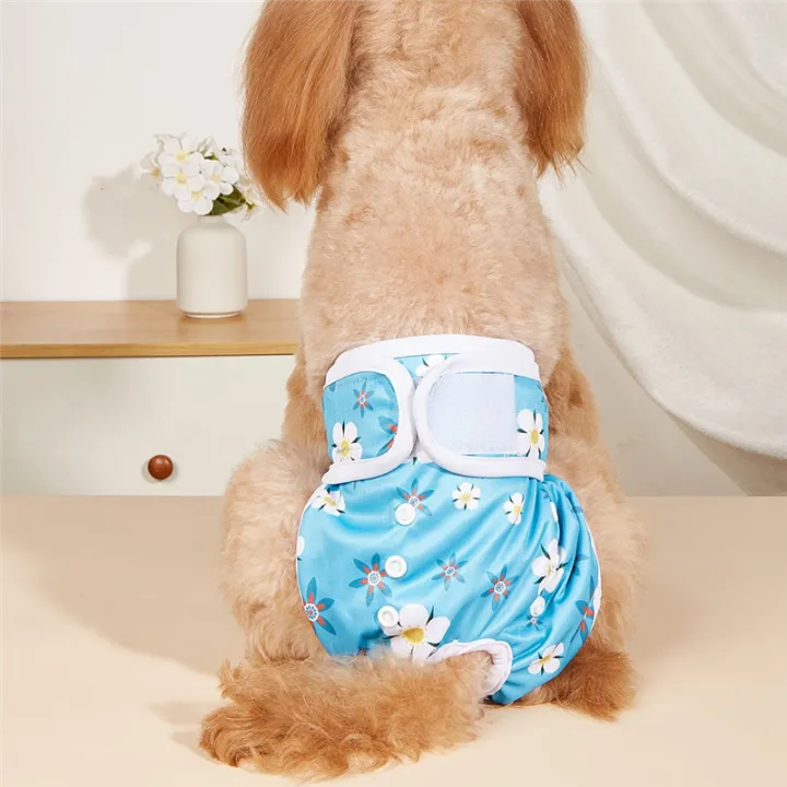 OYPFXMI%20Pet%20Dog%20Shorts%20Sanitary%20Physiological%20Pants%20Washable%20Pet%20Briefs%20Diapers%20Female%20Dog%20Menstruation%20Panties-M%20-%20Image%202