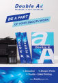 Double A Premium 80 GSM A4 Size Copy Paper (1 Box - 5 Reams). 