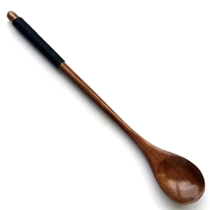 NAMUNY%201%20Pcs%20Non-Stick%20Cake%20Cooling%20Rack%20Baking%20Rack%20&%206%20Pcs%20Long%20Handled%20Wooden%20Spoons%20Wood%20Tea%20Coffee%20Spoon%20-%20Image%205