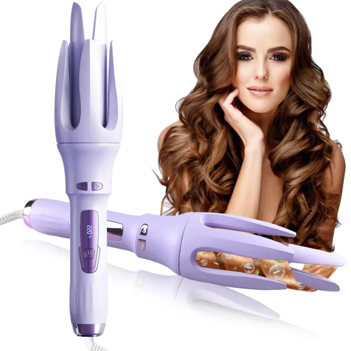 Automatic%20Hair%20Curler%20With%204%20Temperatures,%20Dual%20Voltage%20Rotating%20Curling%20Iron%20With%20Fast%20Heating%20and%20Auto%20Shut-Off%20For%20Professional%20Hair%20Styling%20-%20Image%202