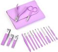 16 in 1 Manicure Set,Professional Pedicure Kit Nail Scissors Grooming Kit with Leather Travel Case. 