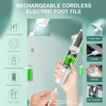CGearuppt Electric Callus Removers for Feet,Smooth Pedicure Wand Rechargeable Electric Foot File,Pedicure Tools for Dry,Dead White. 