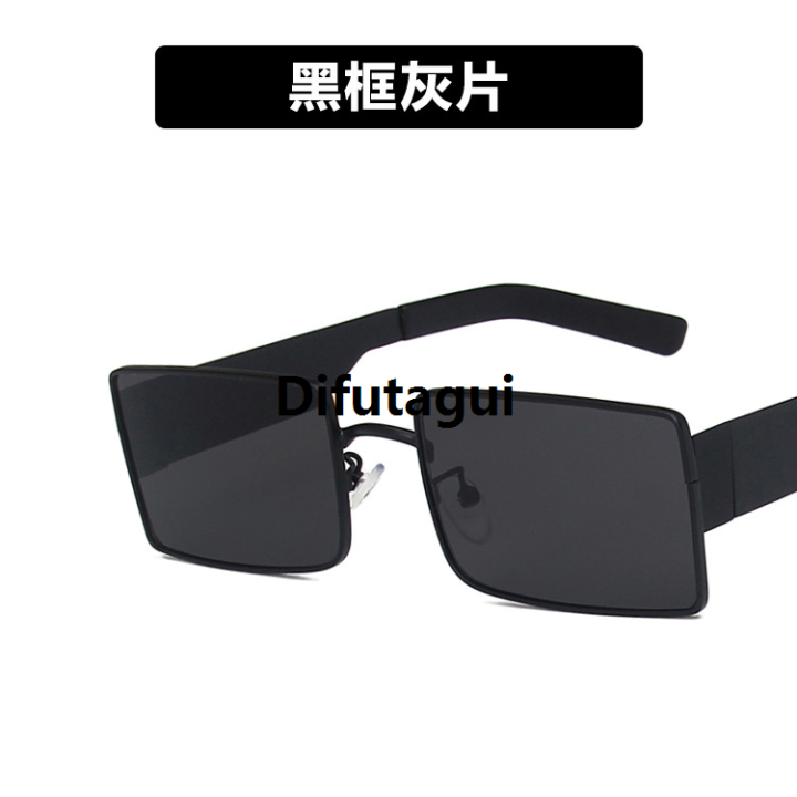 Difutagui%20Original%20%5B%20New%20%5D%20Large%20Square%20Frame%20Sunglasses%202021%20Hong%20Kong%20Style%20New%20Fashion%20Vintage%20Sunglasses%20TikTok%20Hip%20Hop%20Disco%20Sun%20Glasses%20-%20Image%209