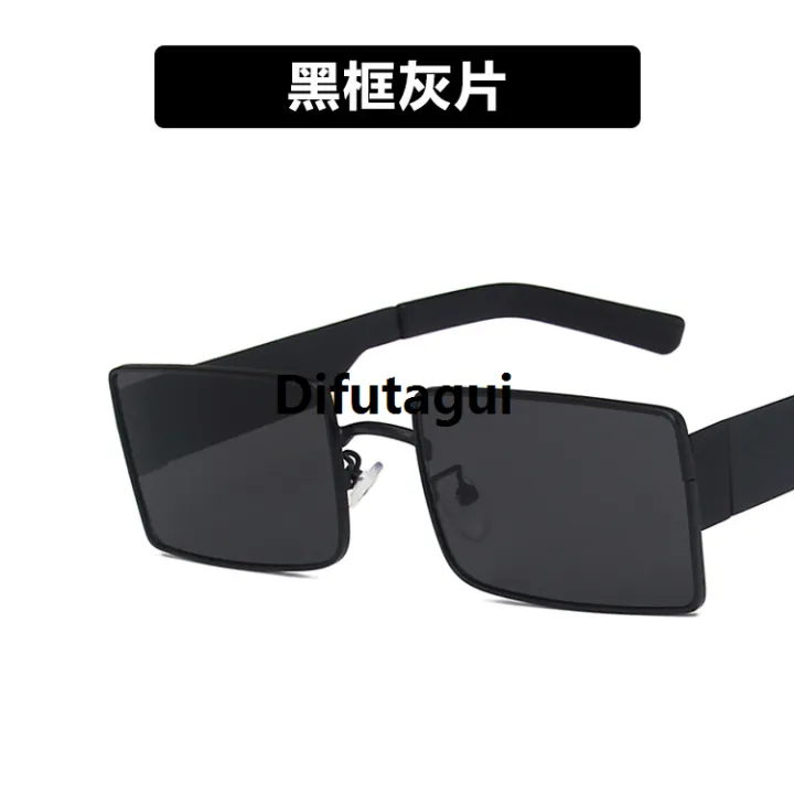 Difutagui%20Original%20%5B%20New%20%5D%20Large%20Square%20Frame%20Sunglasses%202021%20Hong%20Kong%20Style%20New%20Fashion%20Vintage%20Sunglasses%20TikTok%20Hip%20Hop%20Disco%20Sun%20Glasses%20-%20Image%209