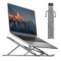 Portable Adjustable Laptop Stand - Non-Slip Aluminum Holder for 7-17 Inch Laptops. 