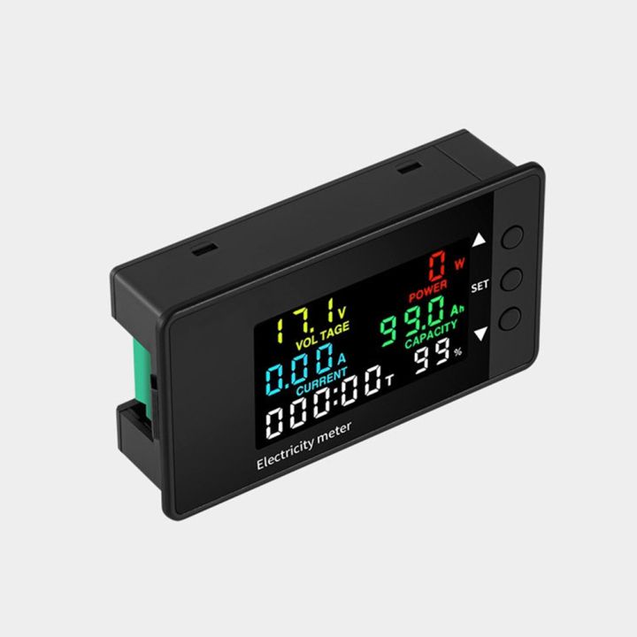 JAERBEE%206-In-1%20Voltmeter%20Ammeter%20DC%207.5-100V%20Wattmeter%20LED%20Digital%20Electric%20Meter%20Multifunctional%20Voltage%20Current%20Meter%200-200A%20-%20Image%206
