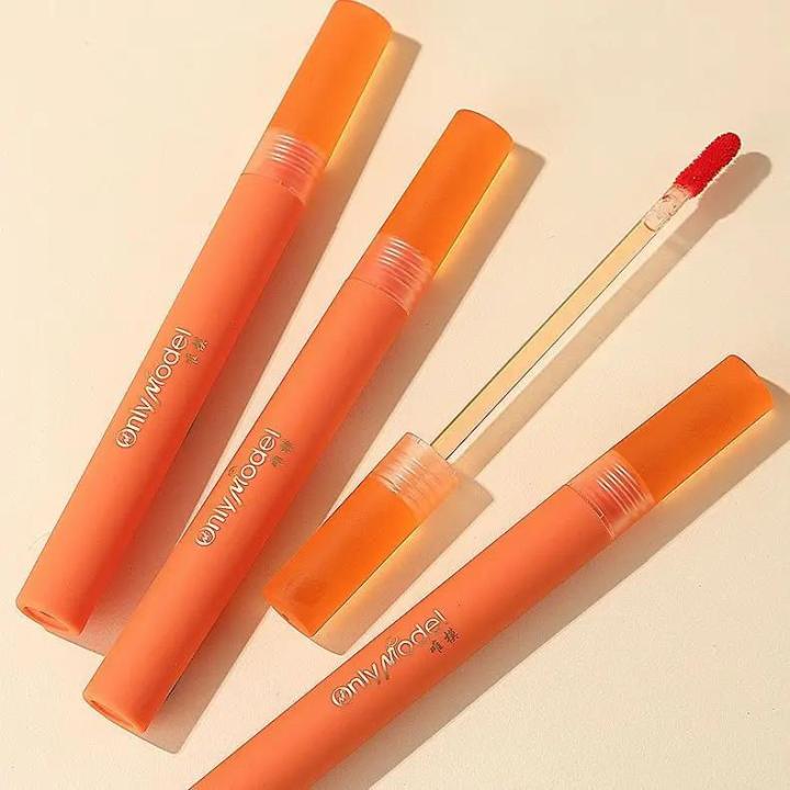 Linman%20Orange%20Lipstick%20Lip%20Glaze%20Matte%20Velvet%20Muse%20Lip%20Gloss%20Carrot%20BrSpecial%20ight%20Color%20Lasting%20Not%20Easy%20To%20Fade%20Liquid%20Lips%20Makeup%20Cosmetics%20-%20Image%206
