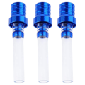 NAMUNY 3X Two-Way Fuel Gas Tank Cap Breather Vent Hose for Motorcycle 50Cc SSR Dirt Quad Bike ATV Quad Universal - Blue. 