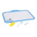 Zephyr Scribblez | 2 In 1 Writing Board With Duster, Chalk & Marker | For Ages 3+ | Themes: Firetruck, Whale, Rocket, Fairy, Unicorn. 