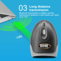 1D/2D Barcode Scanner Wired 2.4G Wireless Bluetooth Bar Code Reader Handheld Porteble Scanning For Supermarket Logistics Product. 