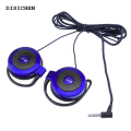 DISICHEN High Quality Headphones, earhook headphones, 20 3.5, for Shini S-5mm stereo mp4 earhook gaming sports phone, universal wired sports headphones. 