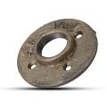 1'' Bronze Malleable Threaded Floor Flange Steel Iron Pipe Fitting Wall Mounted. 