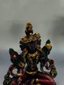 Green Tara Idol 12 cm, 160g – Buddhist Goddess Statue for Home, Puja, Meditation & Decor. 